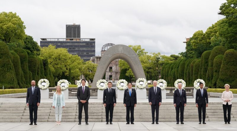 G7 leaders at summit in Japan in 2023