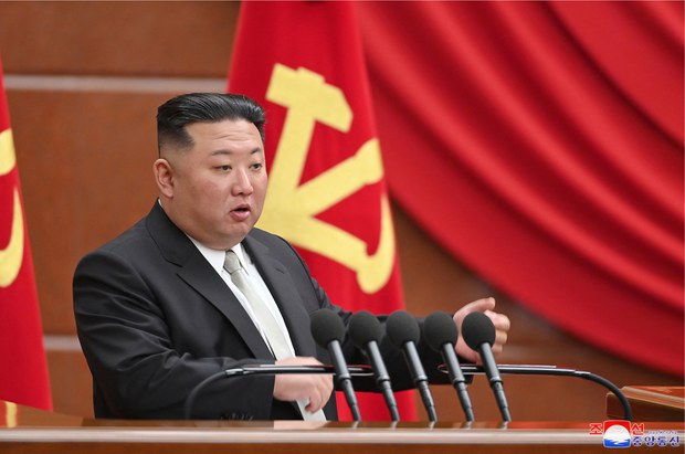 North Korean leader Kim Jong­un in Pyongyang, 2023. (Photo: North Korea's Korean Central News Agency KCNA).