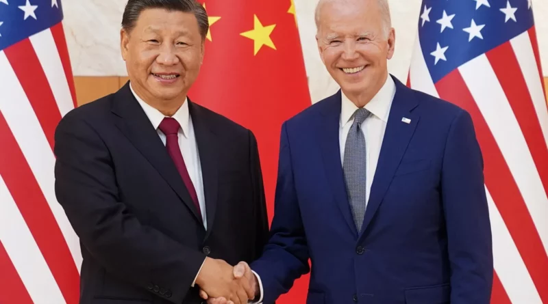 Presidents Xi and Biden at 15 November 2023 summit